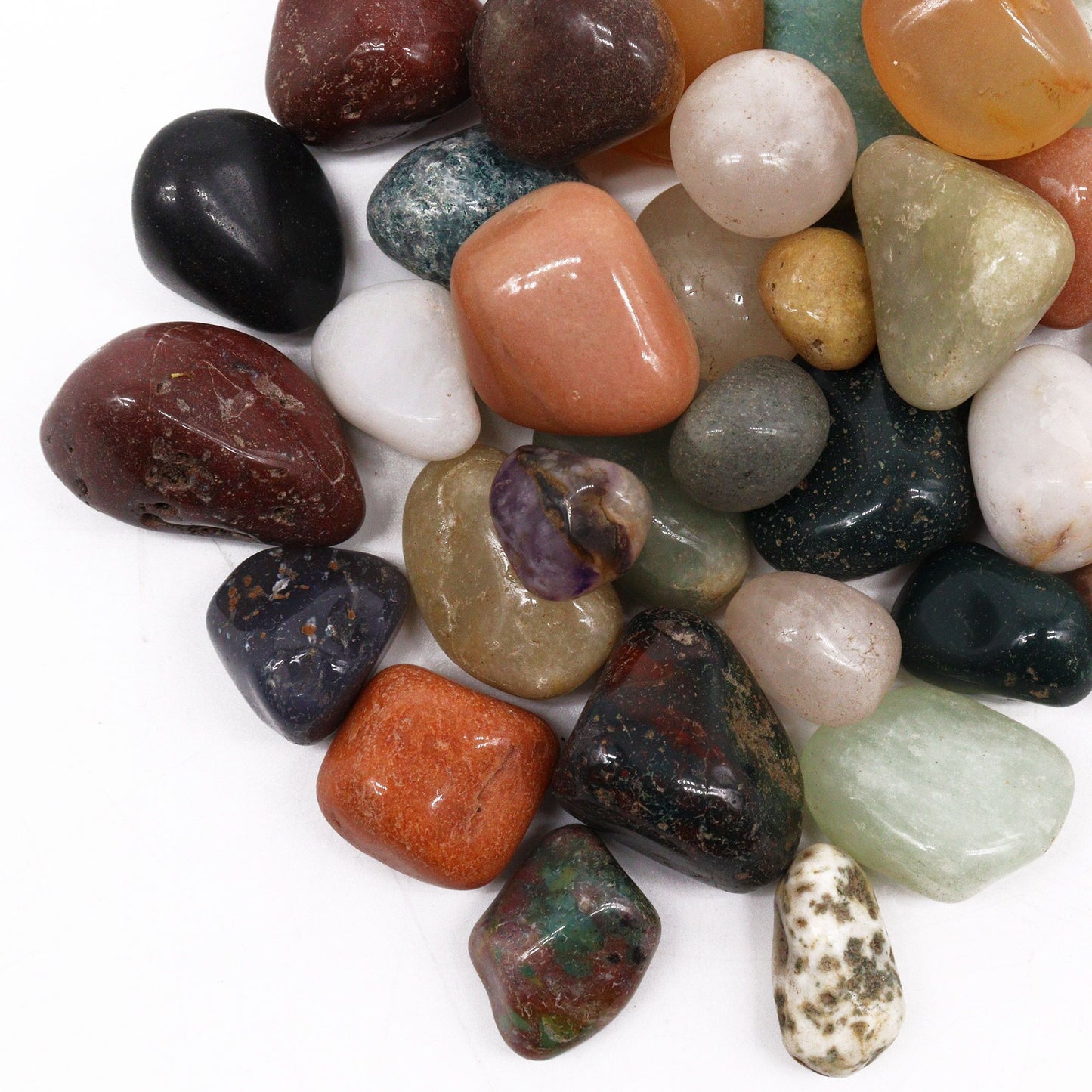 Piedras mixtas de ágata