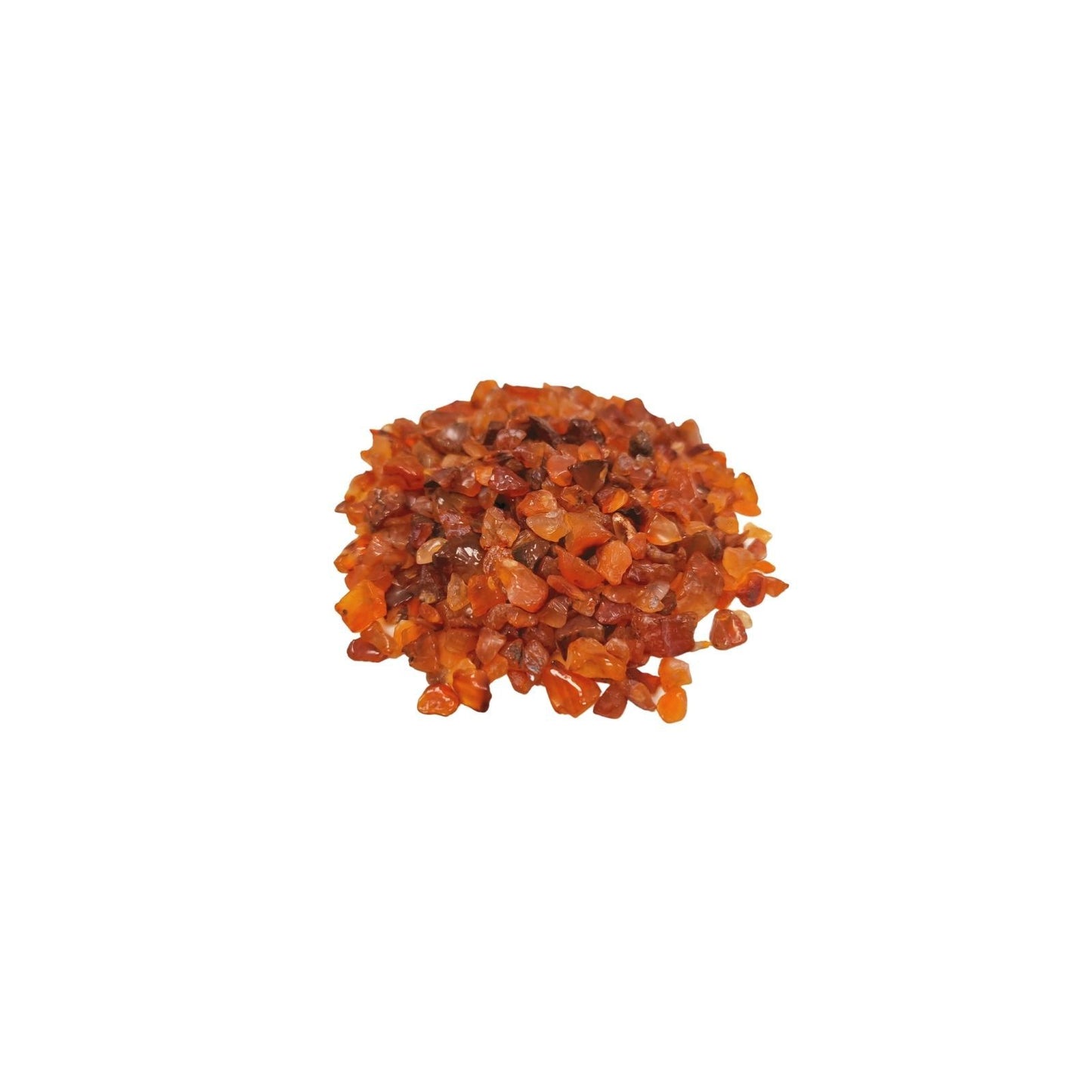 Chips de piedra preciosa de cornalina a granel - 1 kg