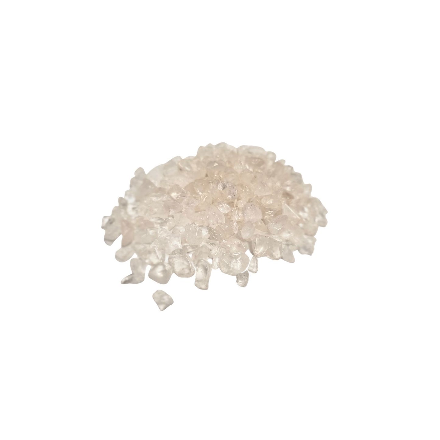 Chips de cuarzo transparente a granel - 1 kg