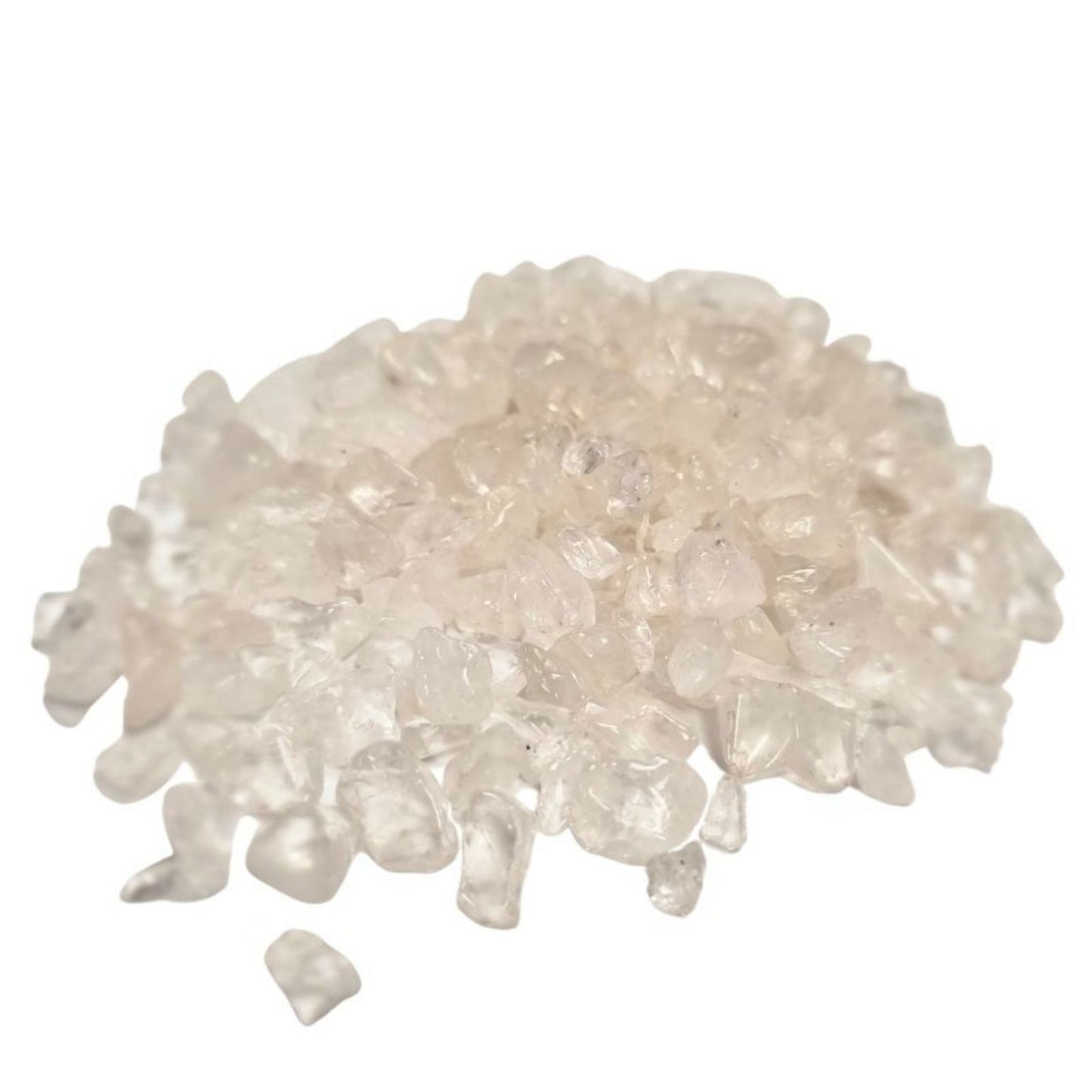 Chips de cuarzo transparente a granel - 1 kg