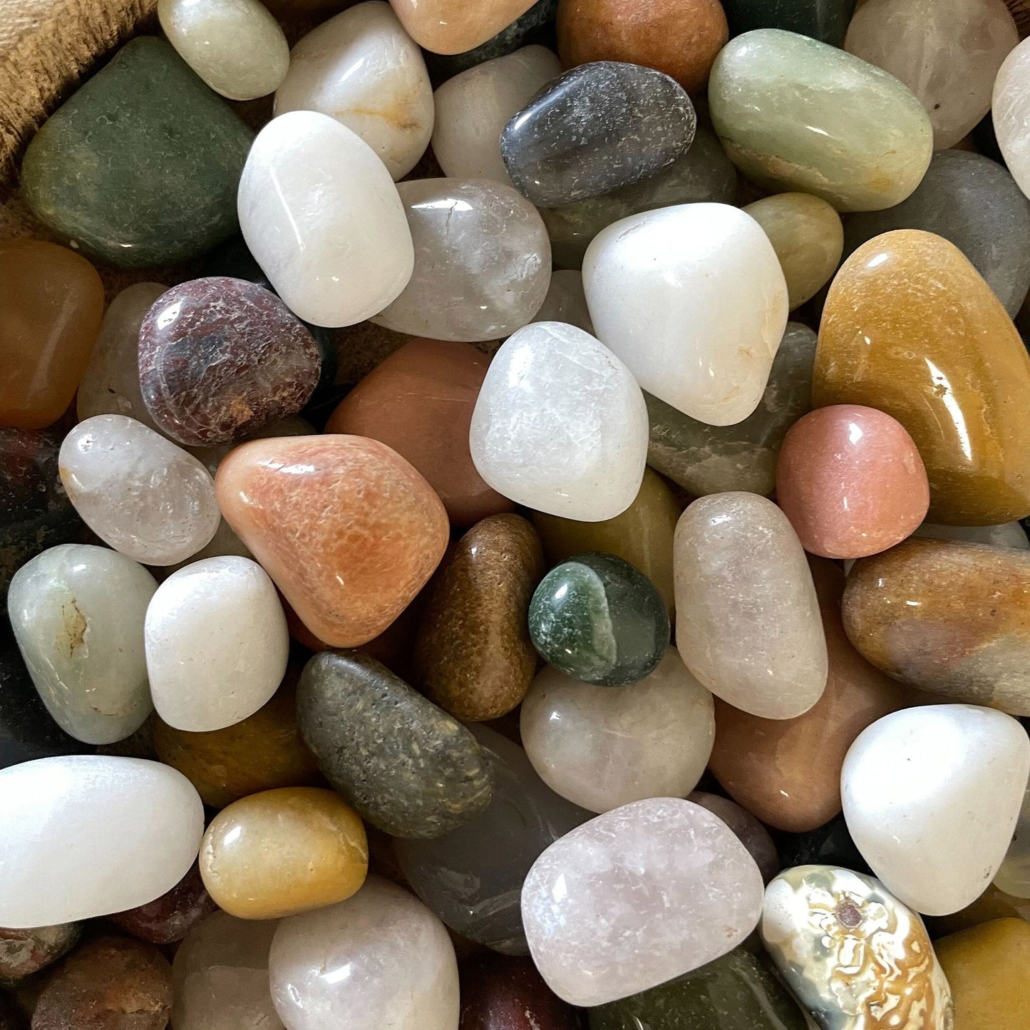 Piedras mixtas de ágata