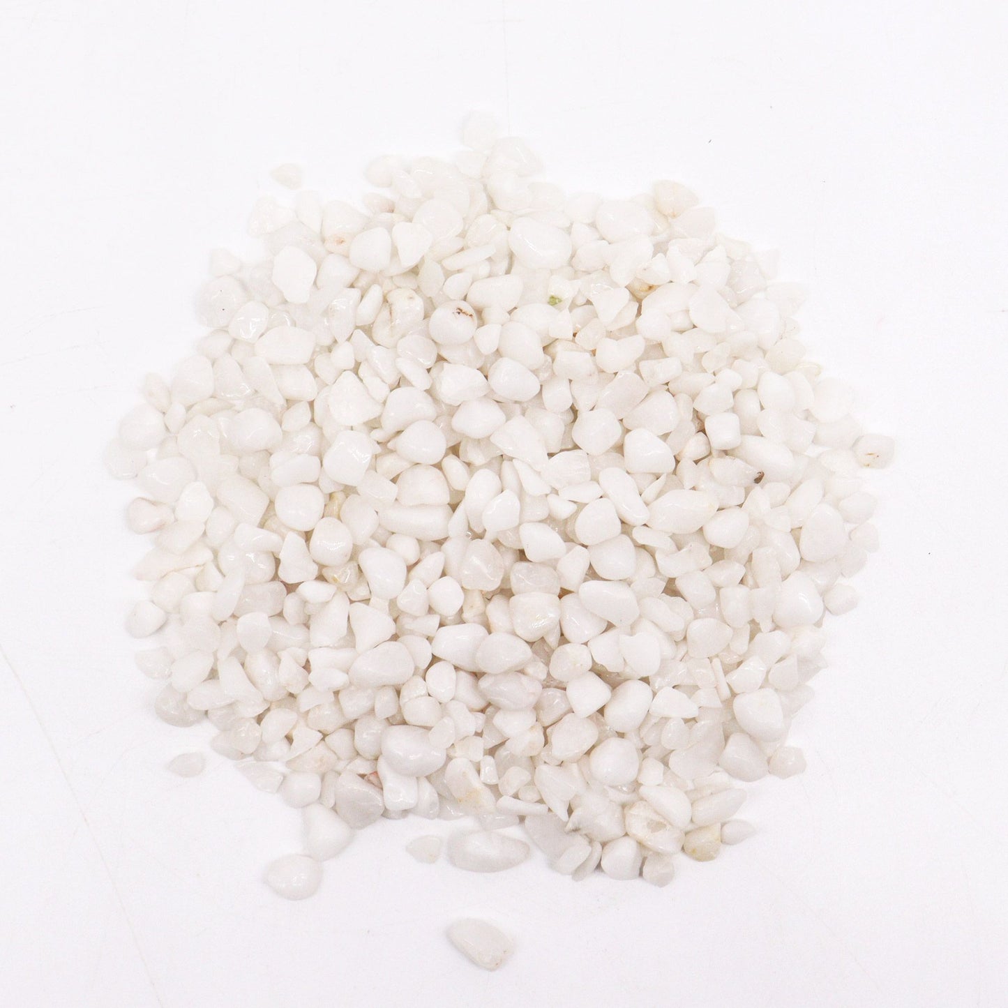 Chips de cuarzo blanco a granel - 1 kg