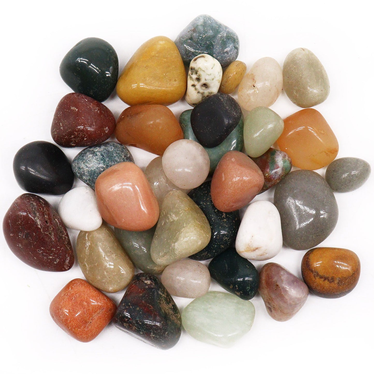 Piedras mixtas de ágata