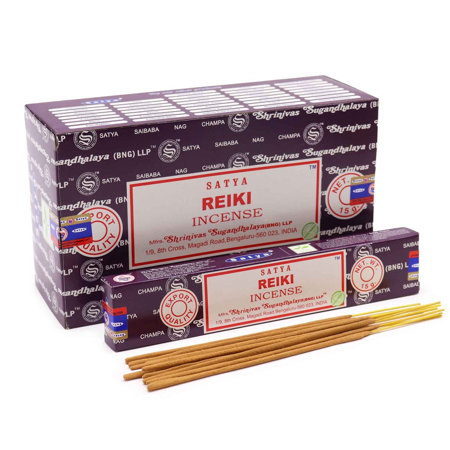 Varillas de Incienso Satya 15gm - Reiki