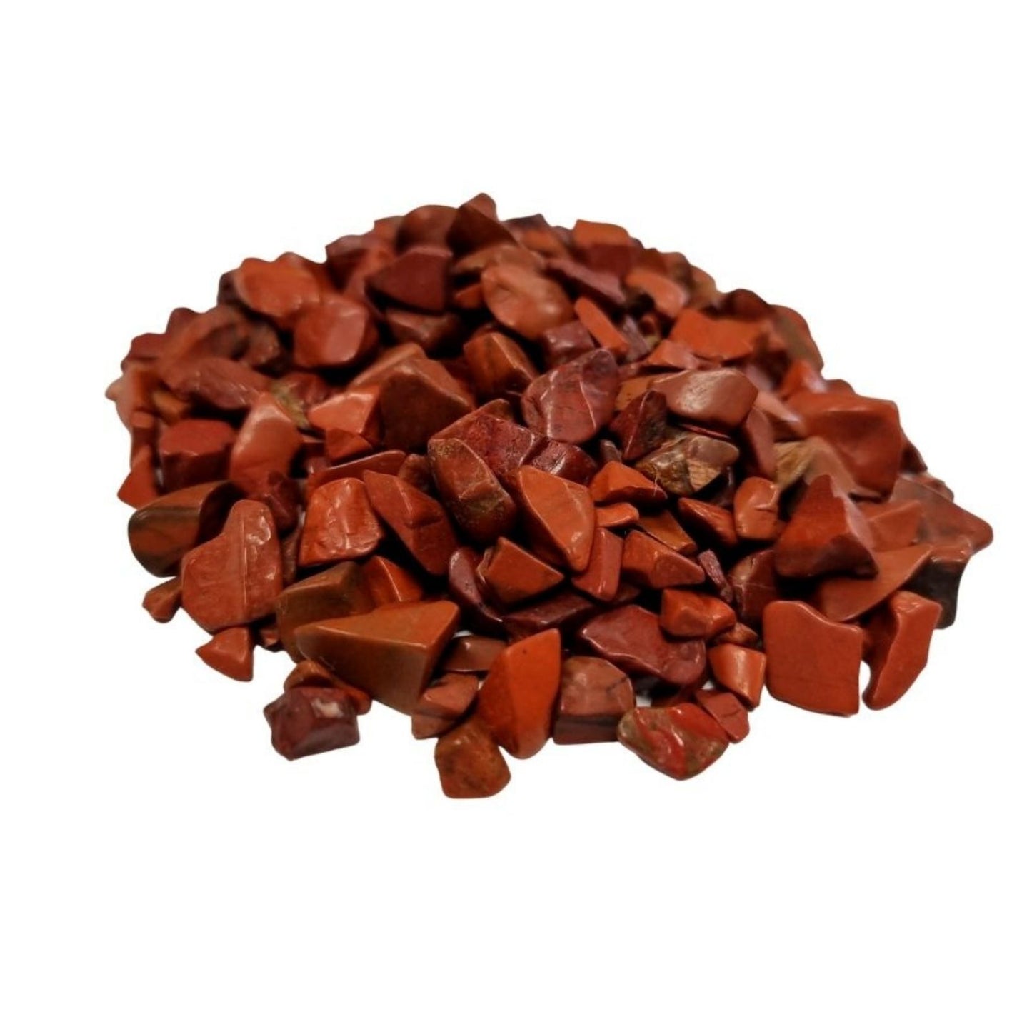 Chips de jaspe rojo a granel - 1 kg