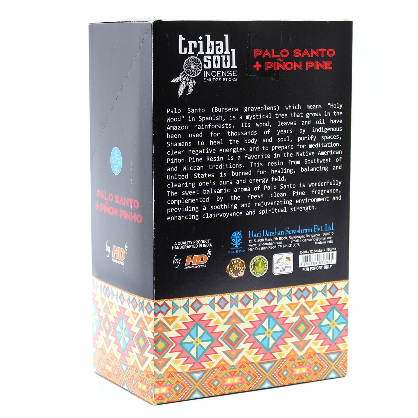 Incienso Tribal Soul - Palo Santo + Pino Piñon