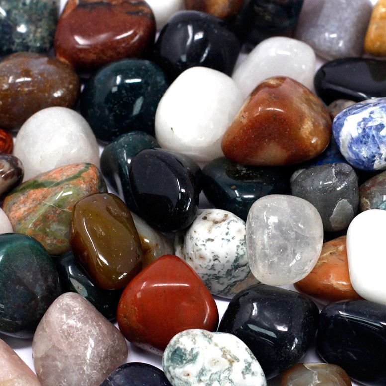 Piedras mixtas de ágata