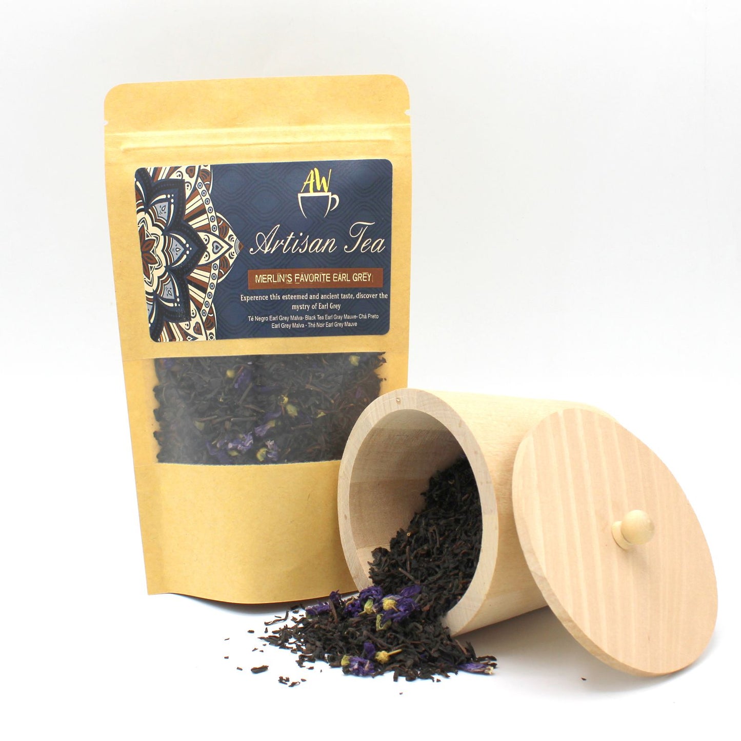 50 g de Earl Grey favorito de Merlín