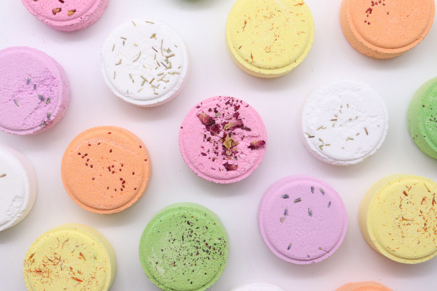 Pastillas de Ducha Zen - Cuarteto de Bienestar Terapéutico - Impulso del Estado de Ánimo